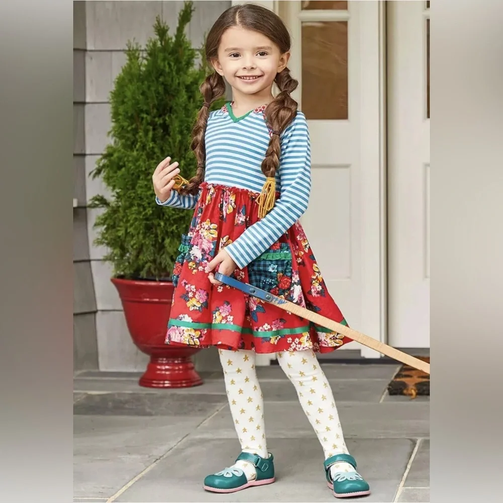 NWT Girls Matilda Jane Choose you own path A Merry Day Dress Size 2 New With Tag